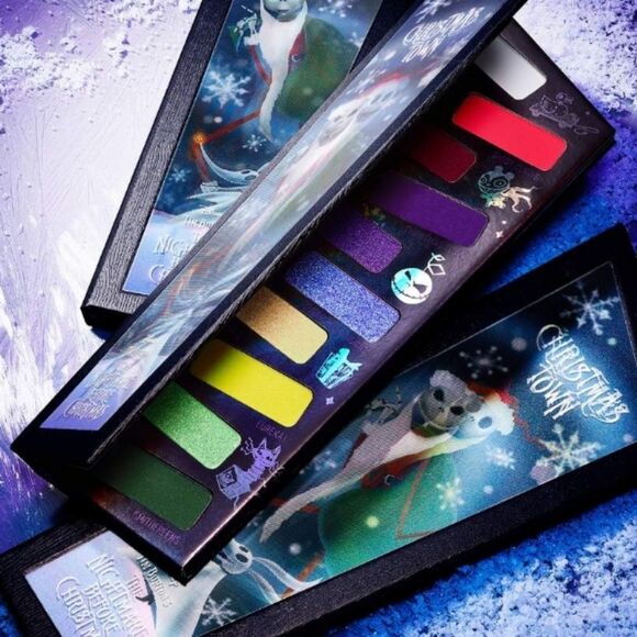 Melt Cosmetics X The Nightmare Before Christmas Christmas Town Eyeshadow Palette - Picture 2 of 7